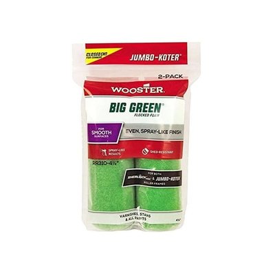 Комплект мініваликів Wooster Big Green Jumbo-Koter 4½" 1/2 110x13 мм (RR310-4) 3104 фото