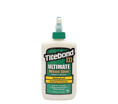 Універсальний ПВА клей для дерева Titebond III Ultimate Wood Glue D4, світло-коричневий, 237 мл (1413) 1413 фото