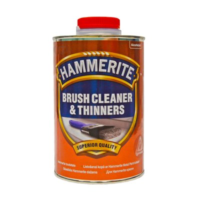 Разбавитель Hammerite Brush Cleaner & Thinners, бесцветный, 1 л 5094172 фото