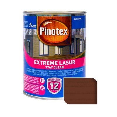 Просочення для дерева Pinotex Extreme Lasur самоочисне, тік, 1 л 5302332 фото